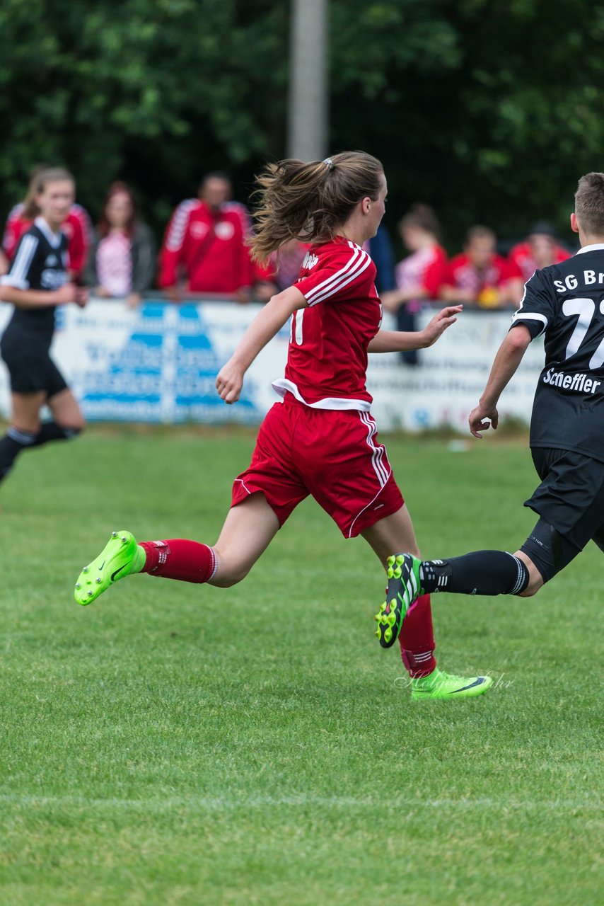 Bild 261 - Aufstiegsspiel SG Borgstedt/Brekendorf - SV Wahlstedt : Ergebnis: 1:4